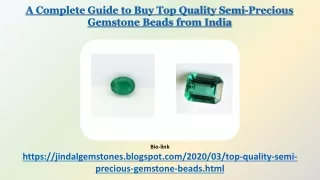 a complete guide to buy top quality semi precious