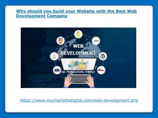 why should you build your website with the best