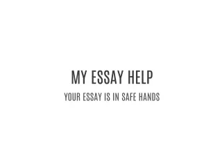 my essay help