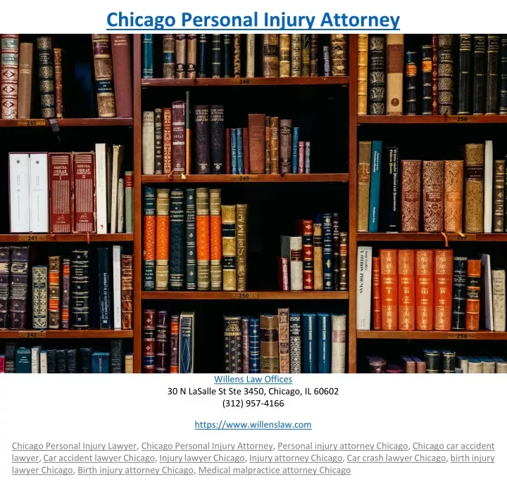 chicago personal injury attorney
