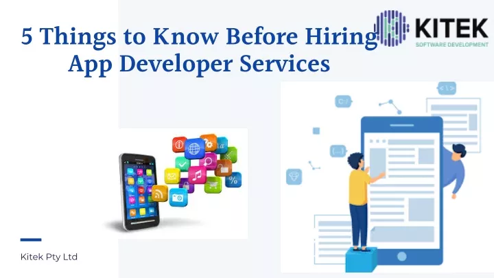 5 things to know before hiring app developer