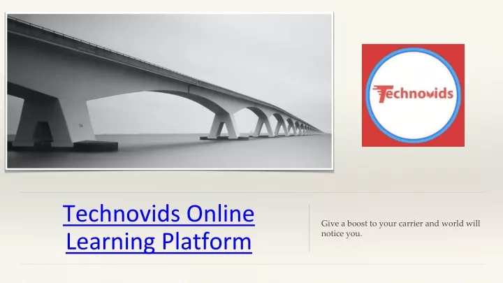 technovids online learning platform