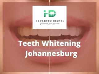 Teeth Whitening Johannesburg – Houghton Dental