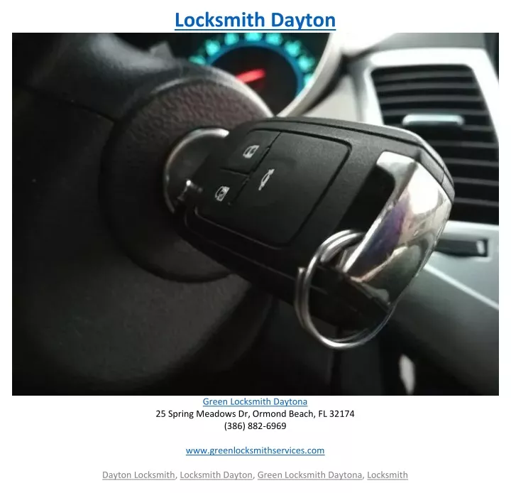 locksmith dayton