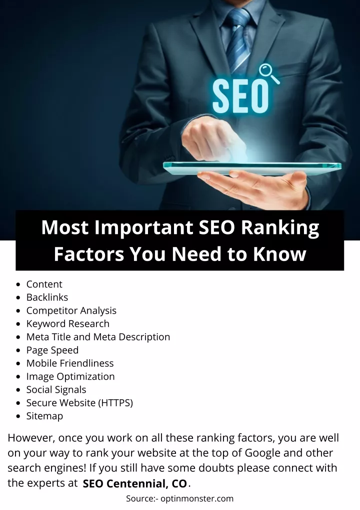 most important seo ranking factors you need