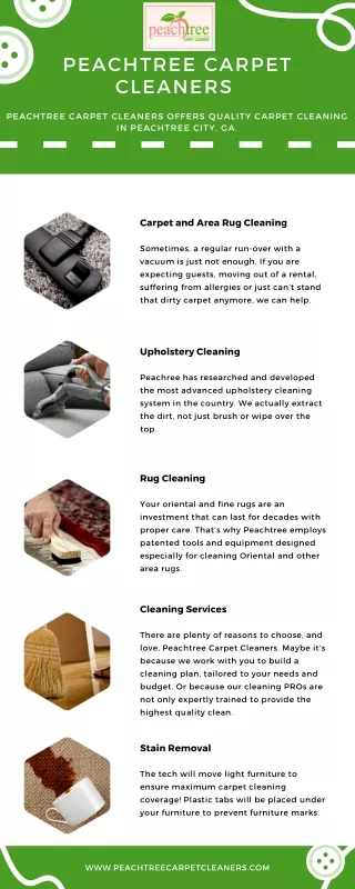 peachtree carpet cleaners