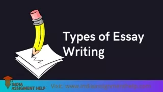 Types of Essay Writing