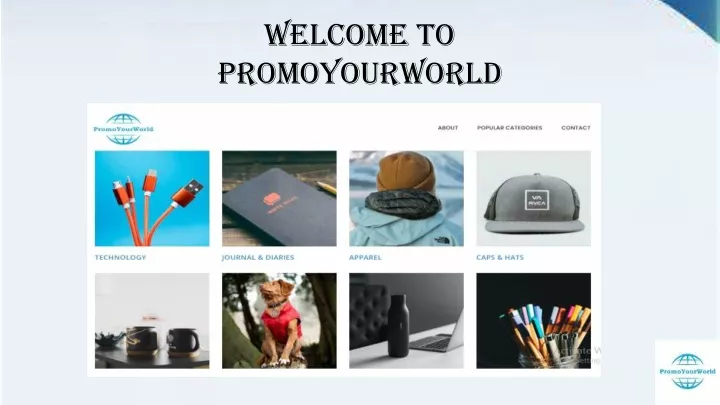 welcome to promoyourworld