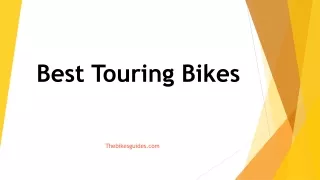 best touring b ikes