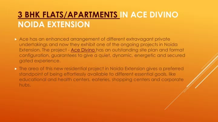 3 bhk flats apartments in ace divino noida extension