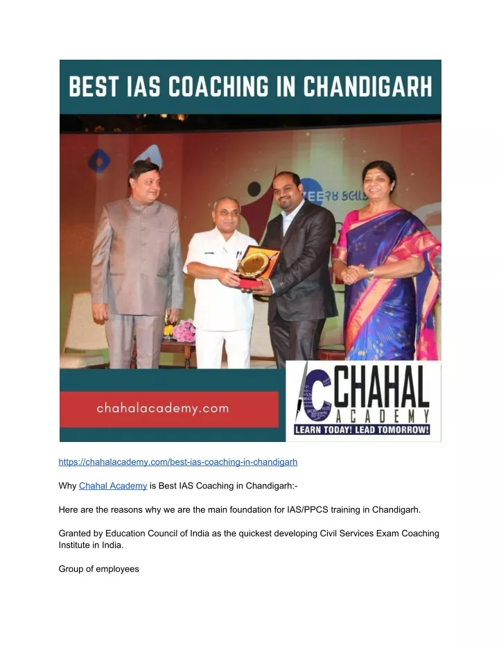 https chahalacademy com best ias coaching