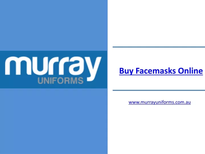 buy facemasks online