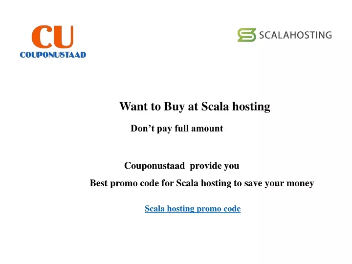 want to buy at scala hosting