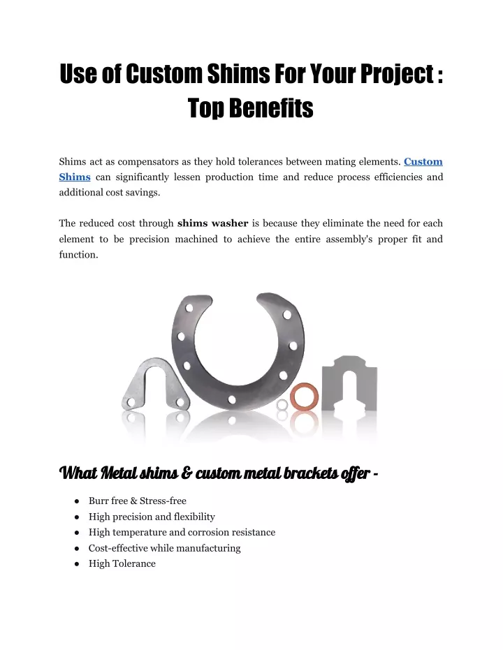 use of custom shims for your project top benefits