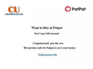 Patapat coupon code & Discount Offer