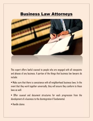 Scottsdale Business Law Attorney