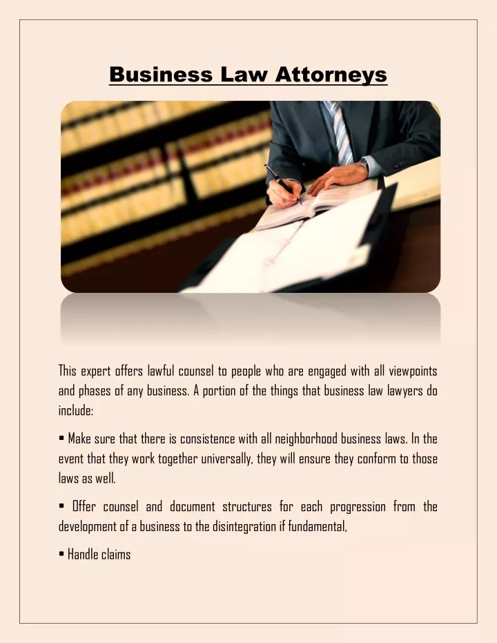 business law attorneys