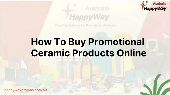 how to buy promotional ceramic products online