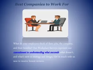 Best Companies to Work For