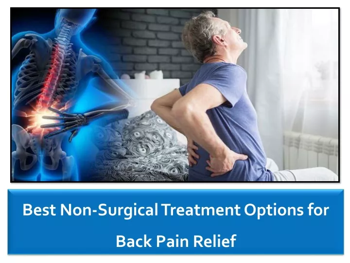 best non surgical treatment options for back pain