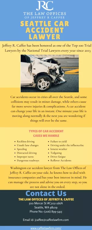 Seattle Car Accident Lawyer