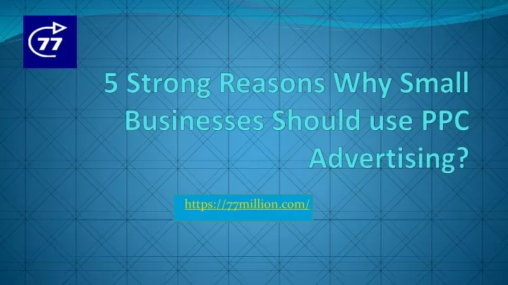 5 strong reasons why small businesses should use ppc advertising