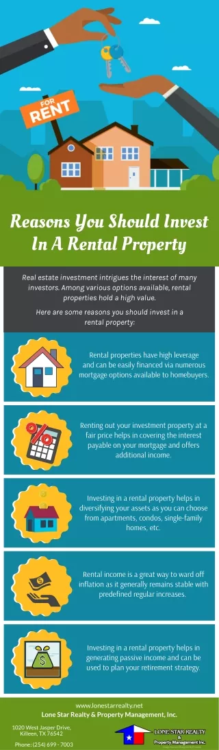 Reasons You Should Invest In A Rental Property