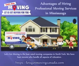 Advantages of Hiring Professional Moving Services in Mississauga