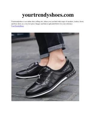 Yourtrendyshoes collection