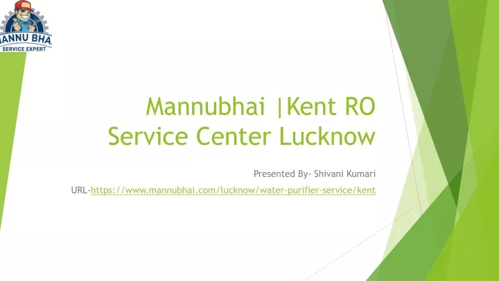 mannubhai kent ro service center lucknow