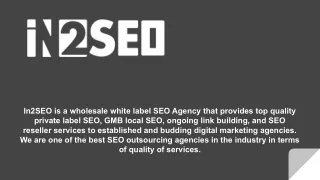in2seo is a wholesale white label seo agency that