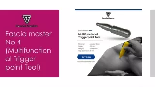 Buy Multifunctional Trigger Point Tool Online| Fasciamaster No. 4