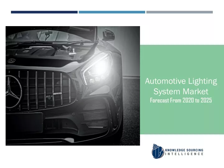 automotive lighting system market forecast from