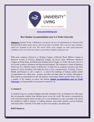 www universityliving com