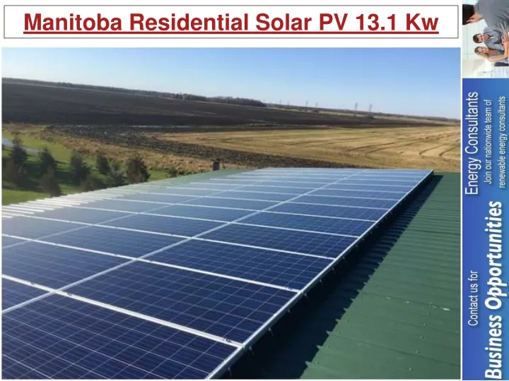 manitoba residential solar pv 13 1 kw