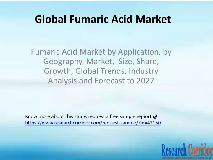 global fumaric acid market