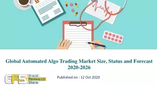 global automated algo trading market size status