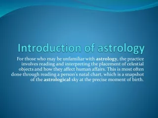 astrologer