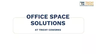 Flexible Office Space Solution