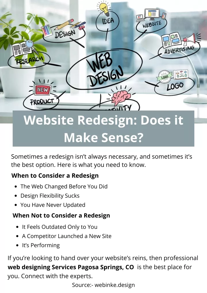 website redesign does it make sense