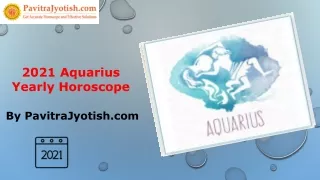 2021 aquarius yearly horoscope