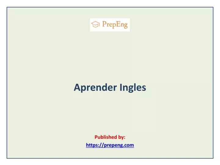 aprender ingles published by https prepeng com