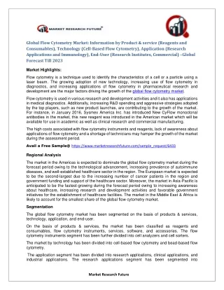 global flow cytometry market information