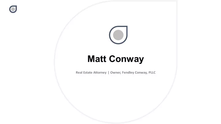 matt conway