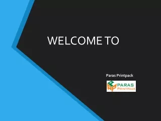 welcome to