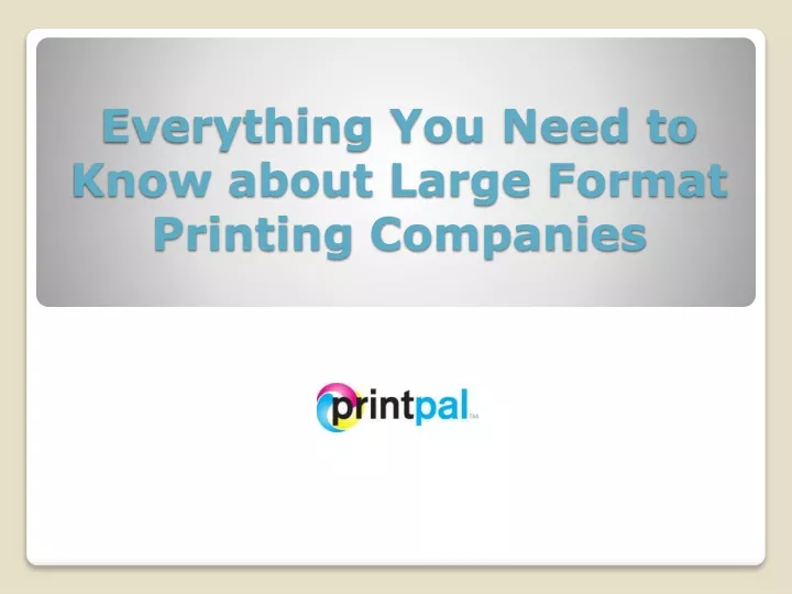 everything you need to know about large format printing companies
