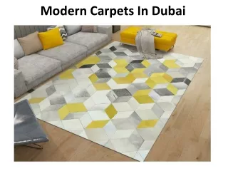 modern carpets in dubai