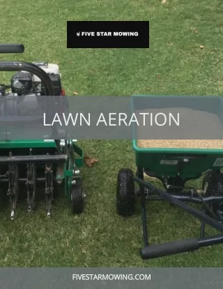 Omaha Lawn Aeration