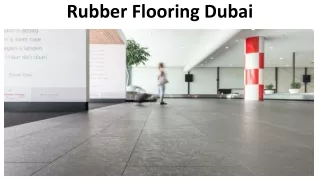 rubber flooring dubai