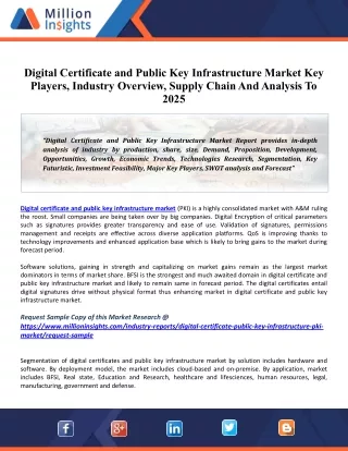 digital certificate and public key infrastructure